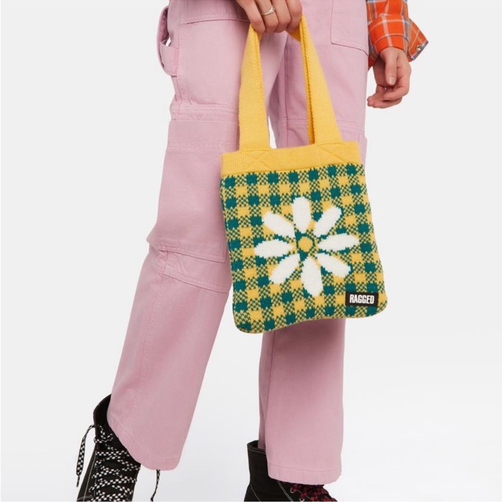 The Ragged Priest Yellow and Green Mini Bag - Picture 4 of 4